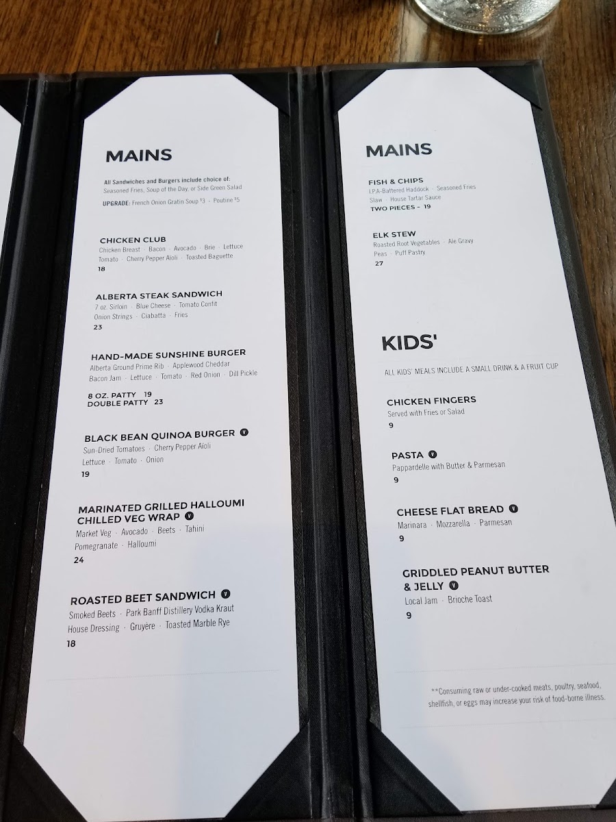 Menu Chimney Corner Lounge-6