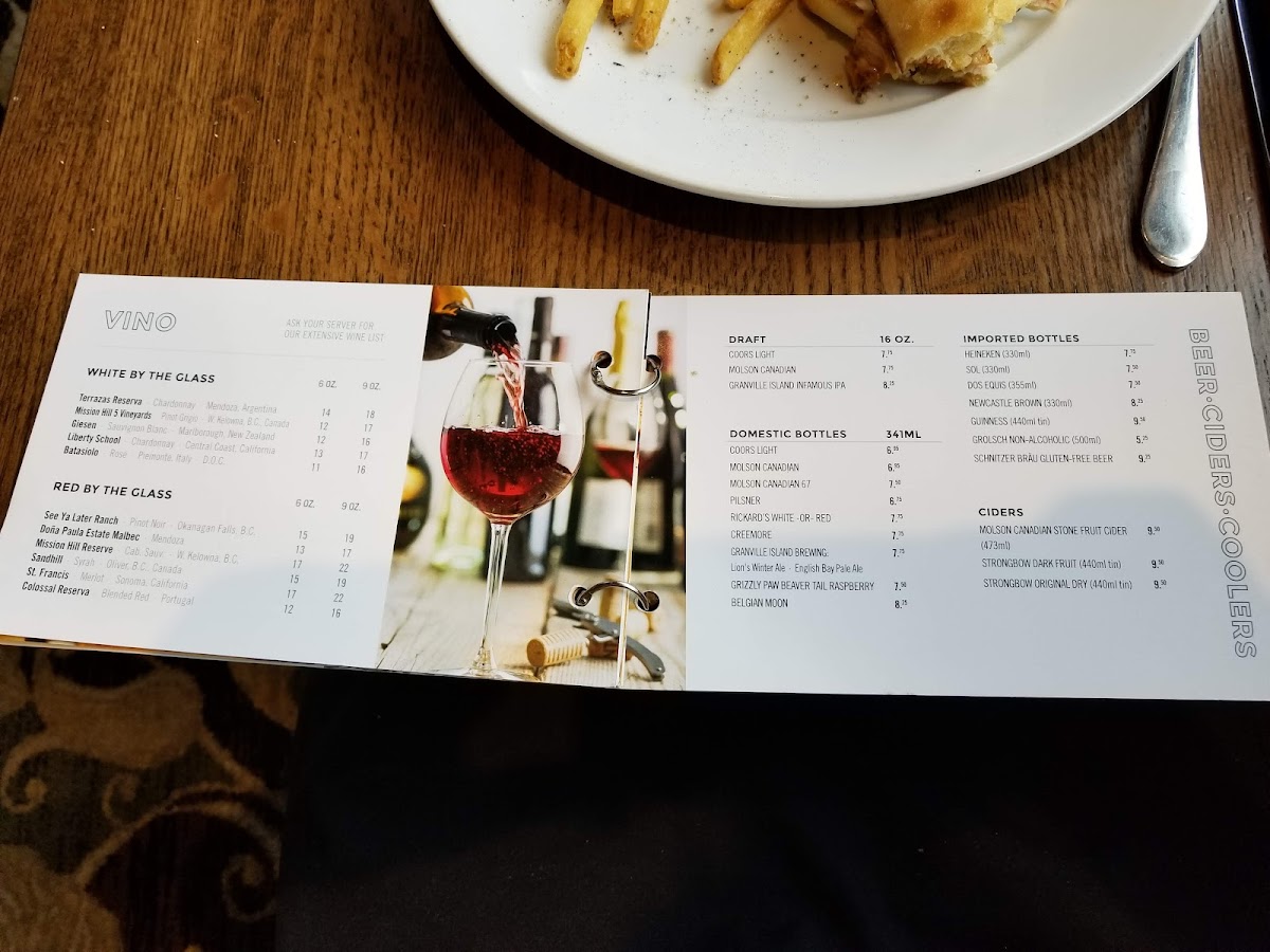 Menu Chimney Corner Lounge-9
