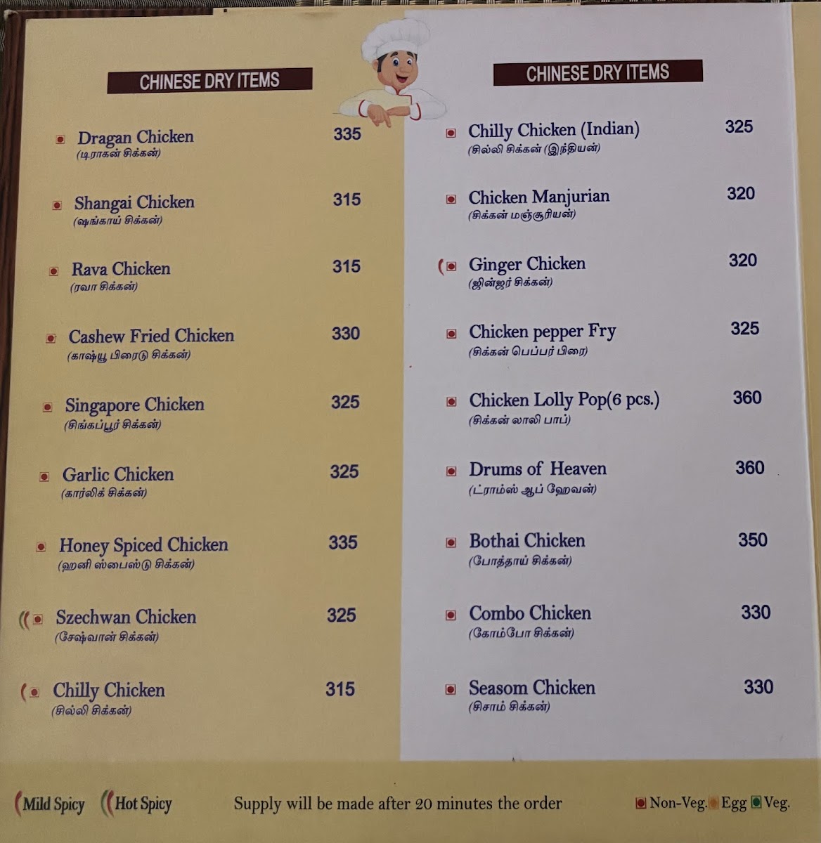 Menu Chimney Restaurant-1