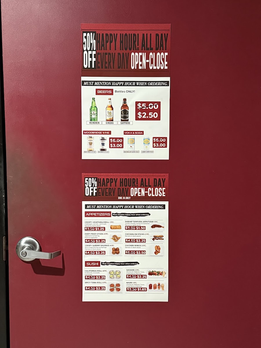 Menu Chin-Chin Cafe Chinese, Thai, Sushi & Catering-1