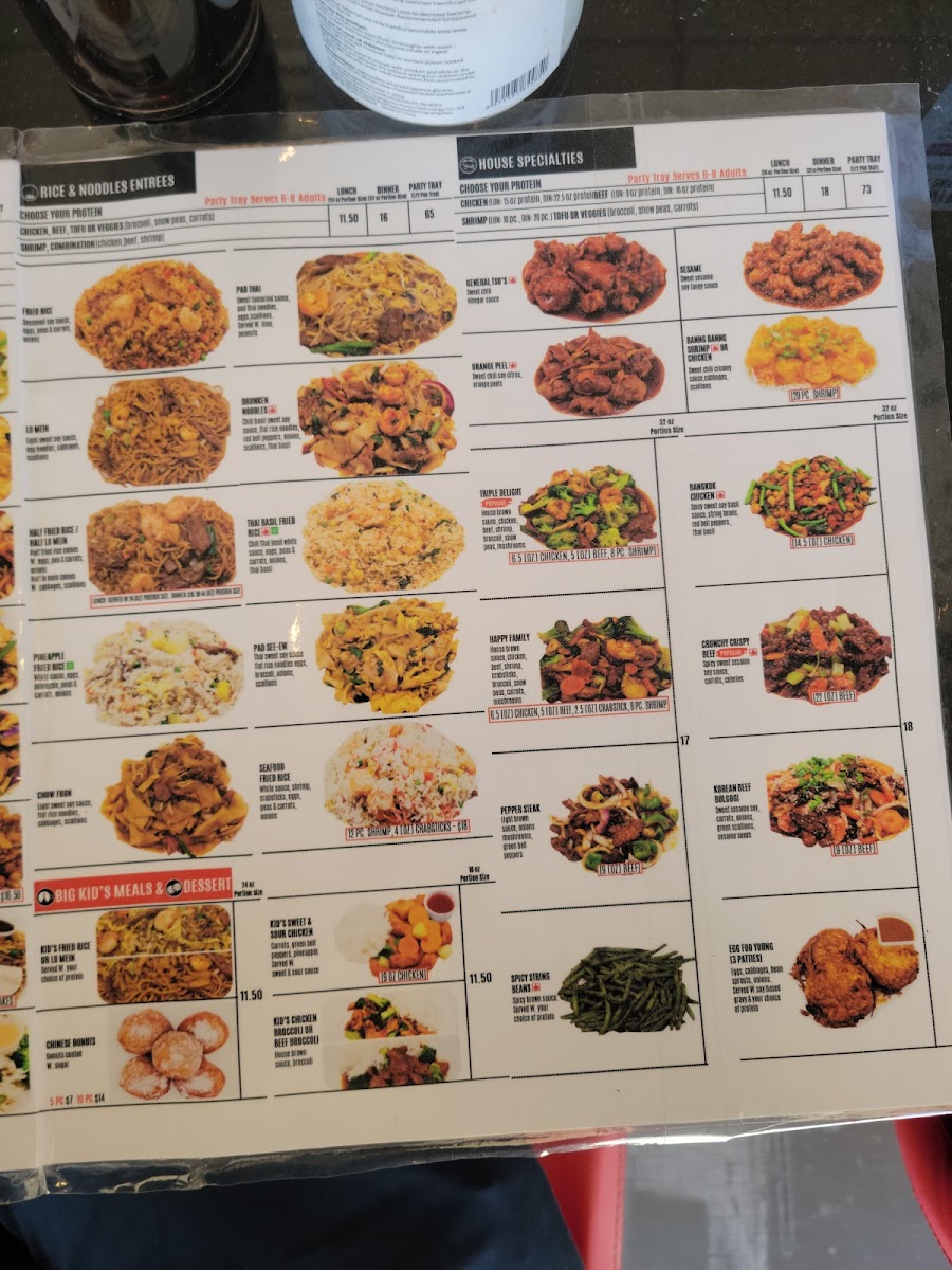 Menu Chin-Chin Cafe Chinese, Thai, Sushi & Catering-9