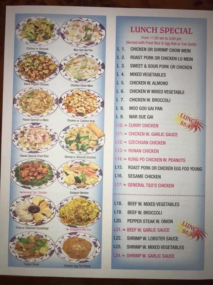 Menu China 8-6