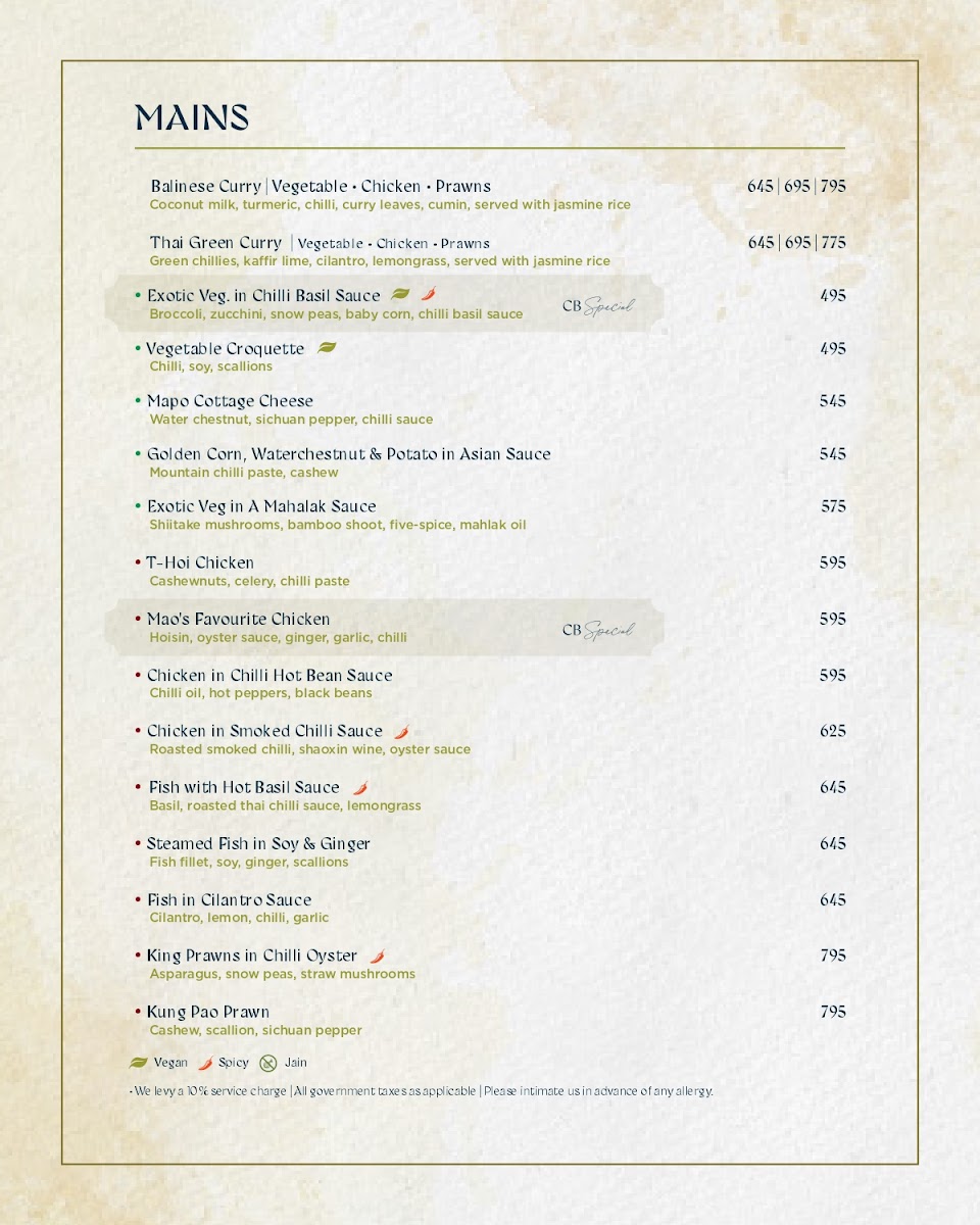 Menu China Bistro Thane-2