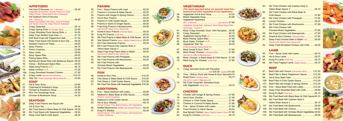 Menu China Brasserie-6