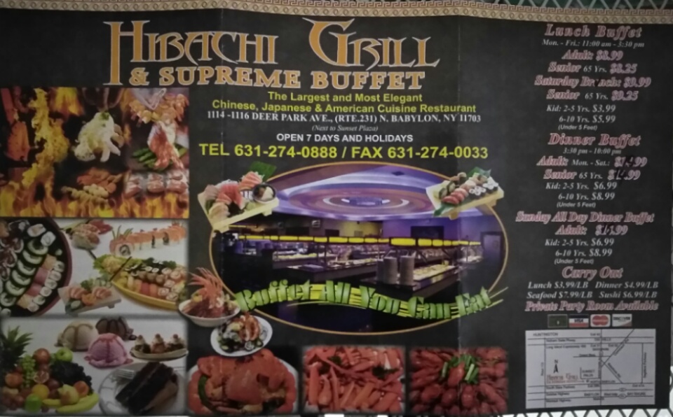 Menu China Buffet City-2