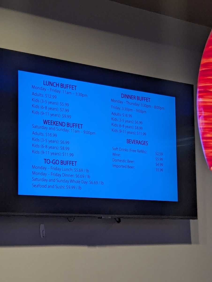 Menu China Buffet-2