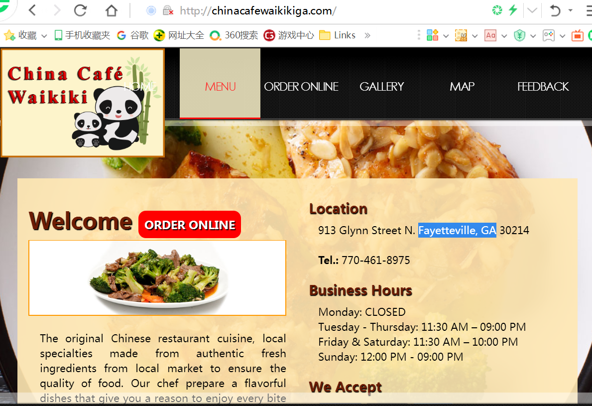 Menu China Cafe Waikiki-3
