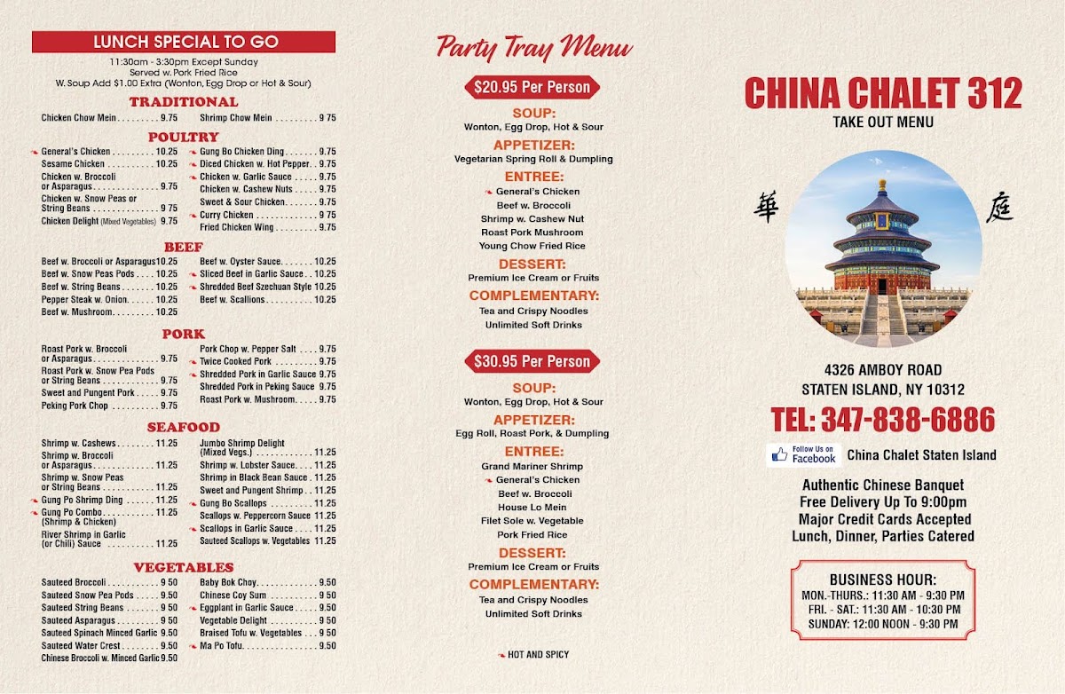 Menu China Chalet-4