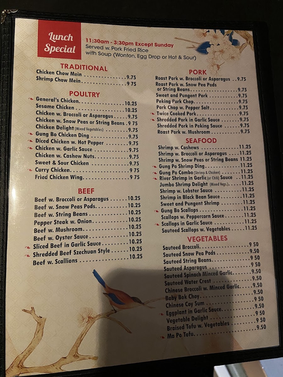 Menu China Chalet-5