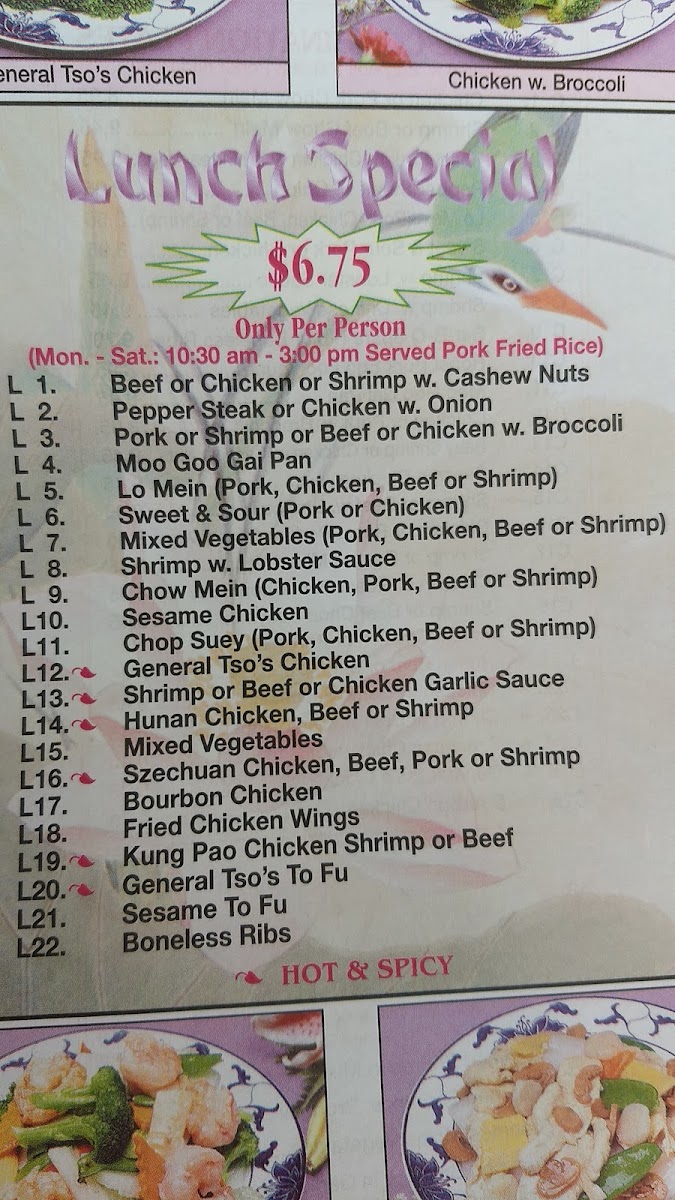Menu China Garden Iii-5