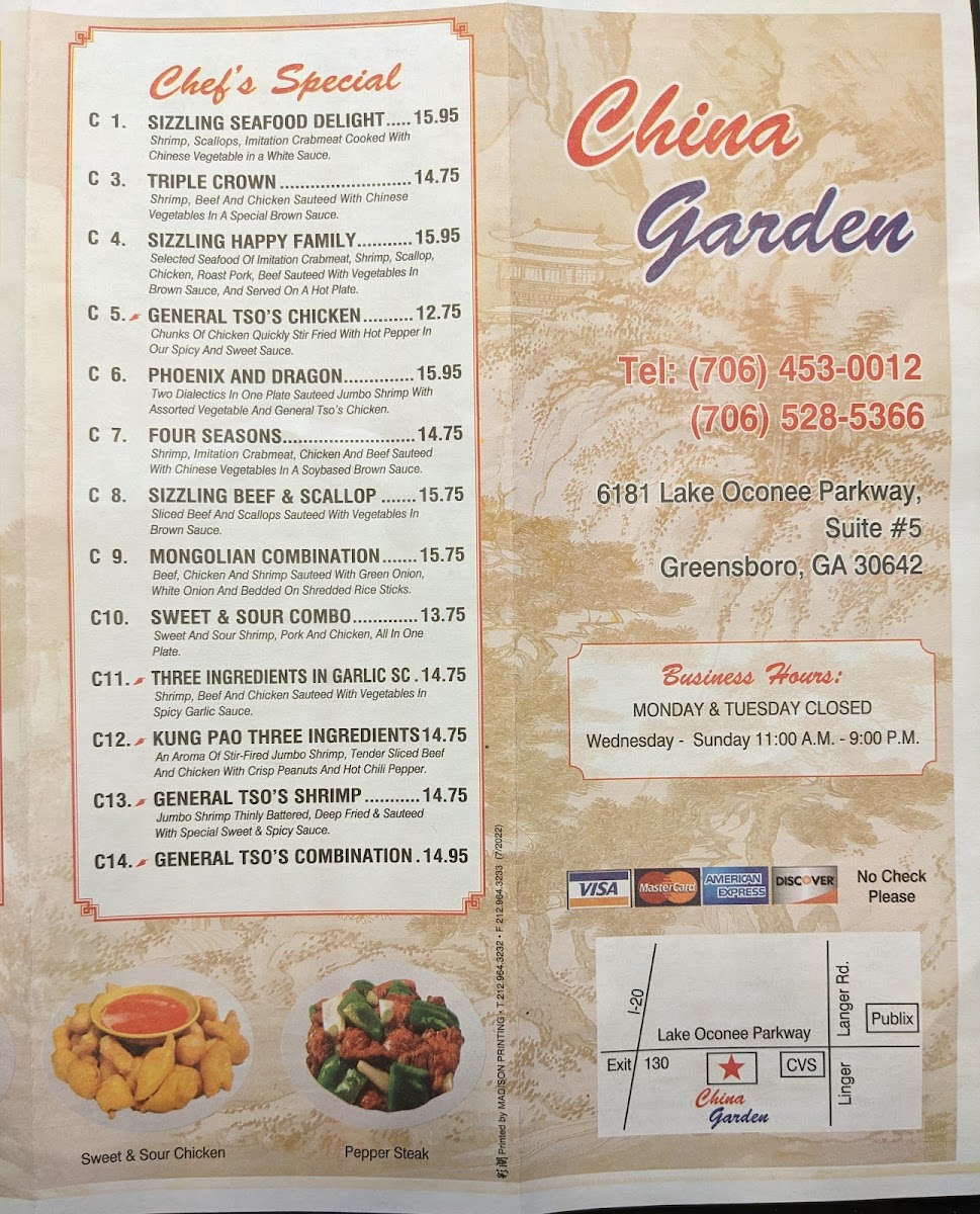 Menu China Garden-1