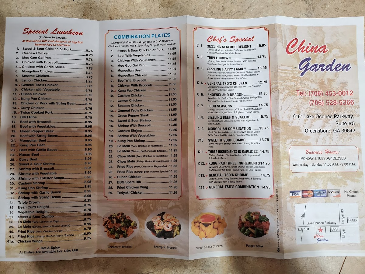 Menu China Garden-2