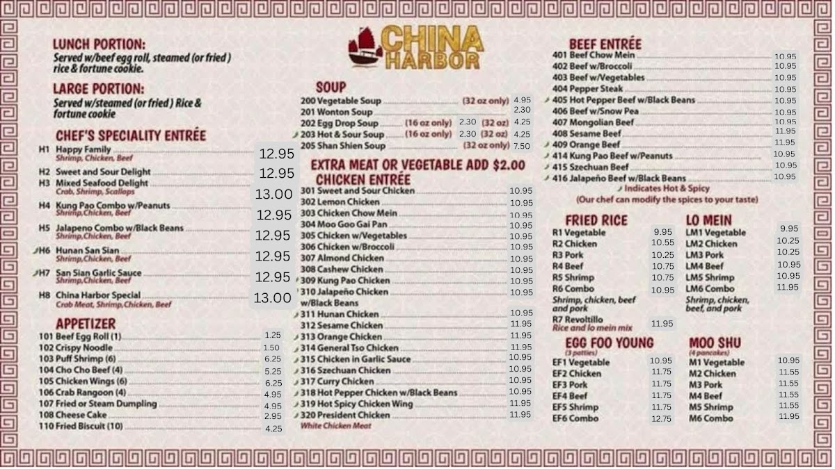 Menu China Harbor-2