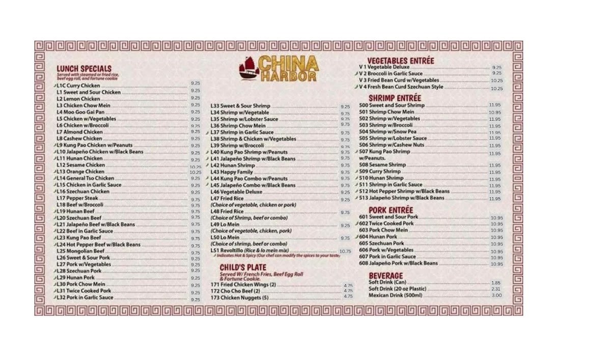 Menu China Harbor-3