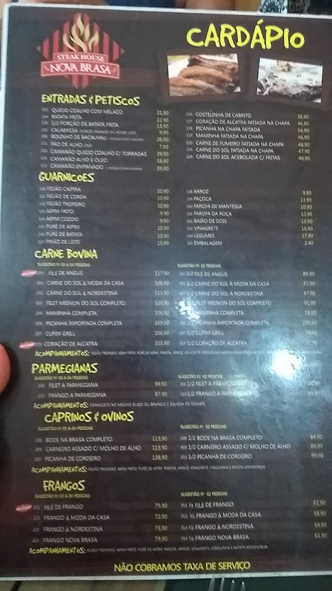 Menu China Home & Nova Brasa - Restaurante Chinês E Carnes Especiais-1
