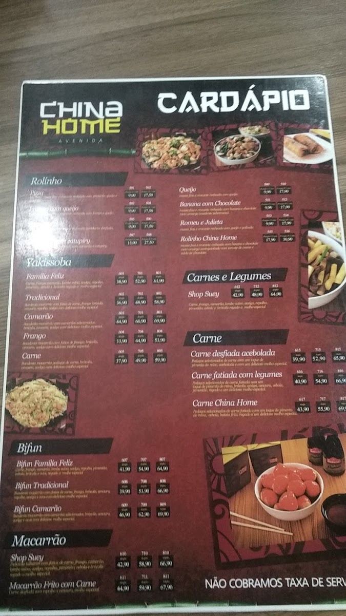 Menu China Home & Nova Brasa - Restaurante Chinês E Carnes Especiais-2