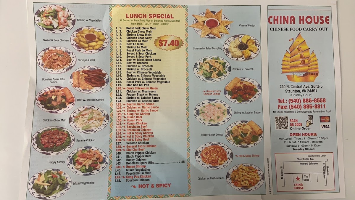 Menu China House Restaurant-2