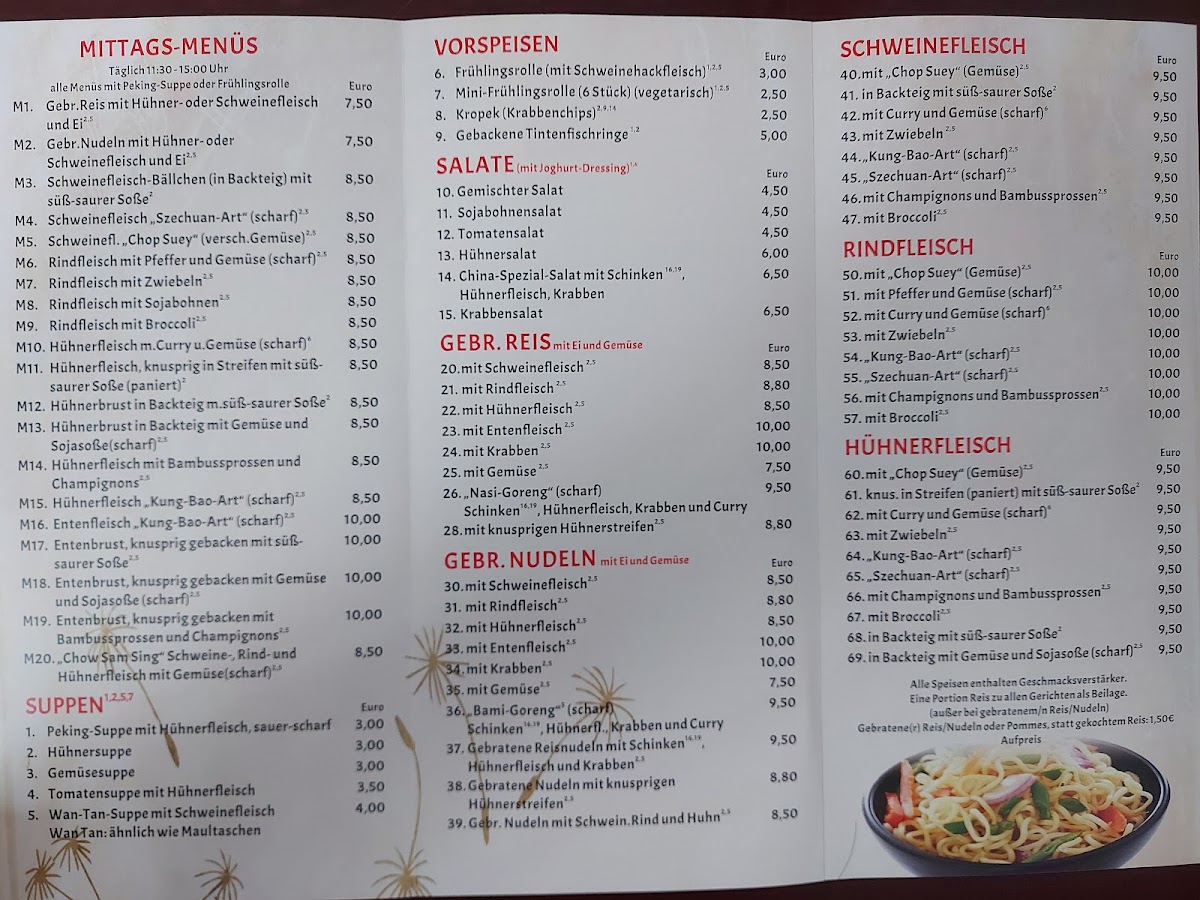 Menu China Imbiss Chinesische Mauer-2