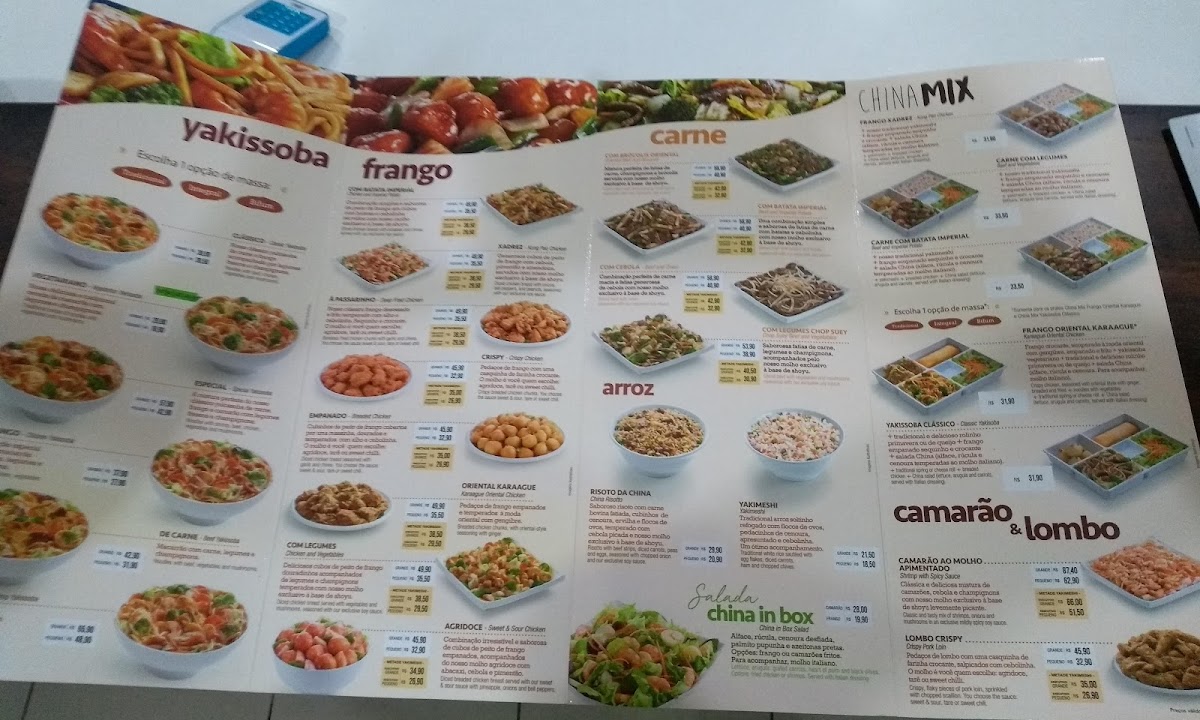 Menu China In Box - Restaurante De Comida Chinesa-5