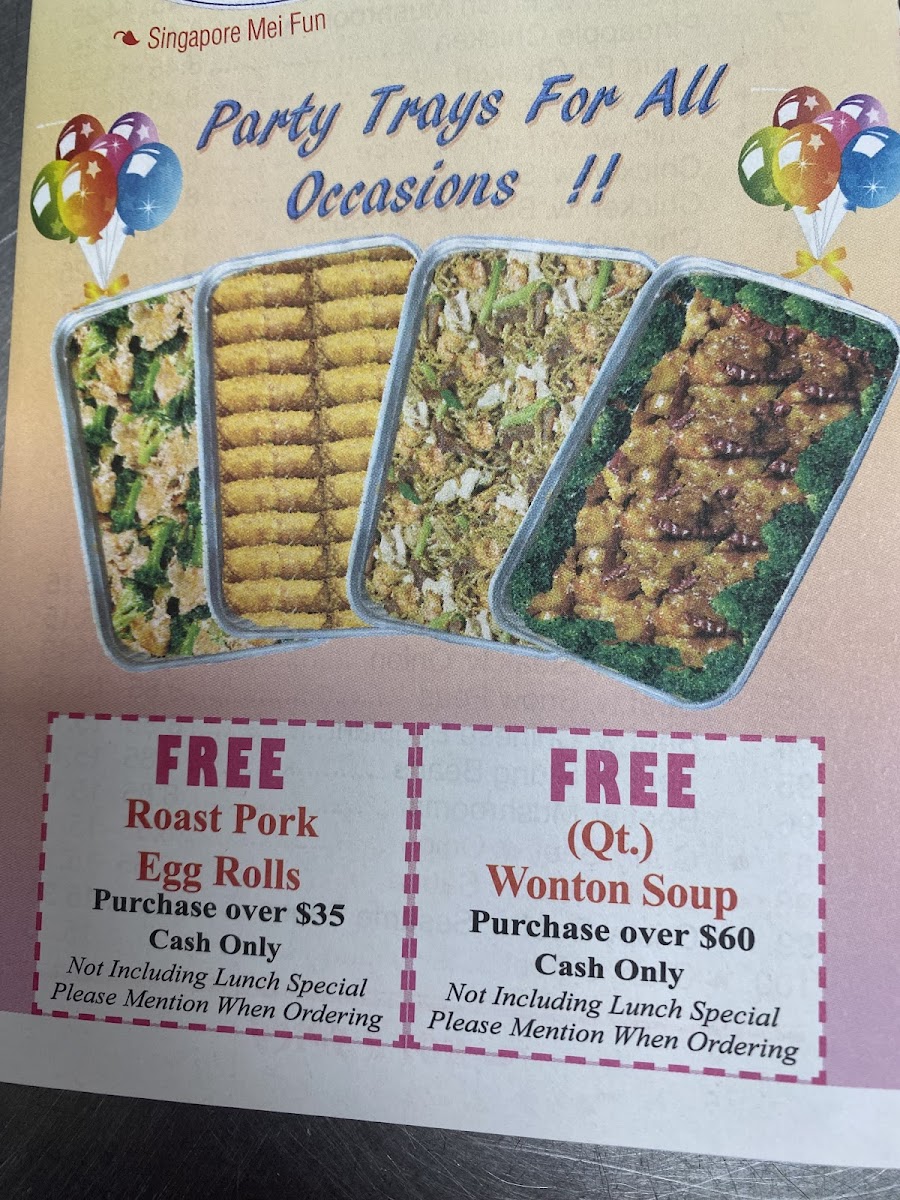 China King Menu-1