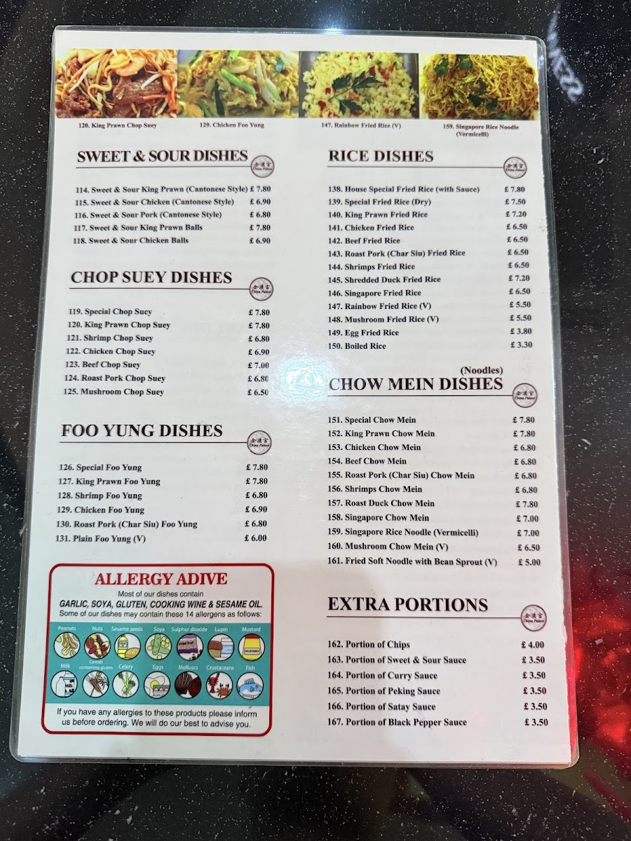 Menu China Palace-7
