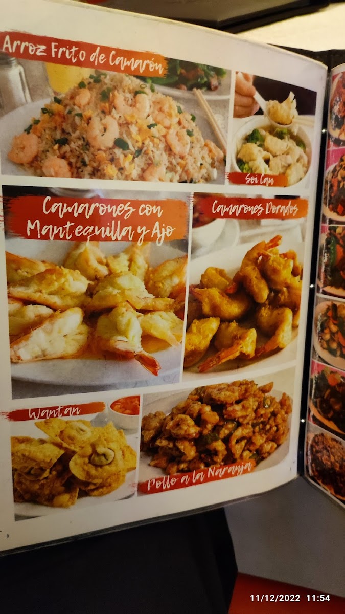Menu China Queen 2-6