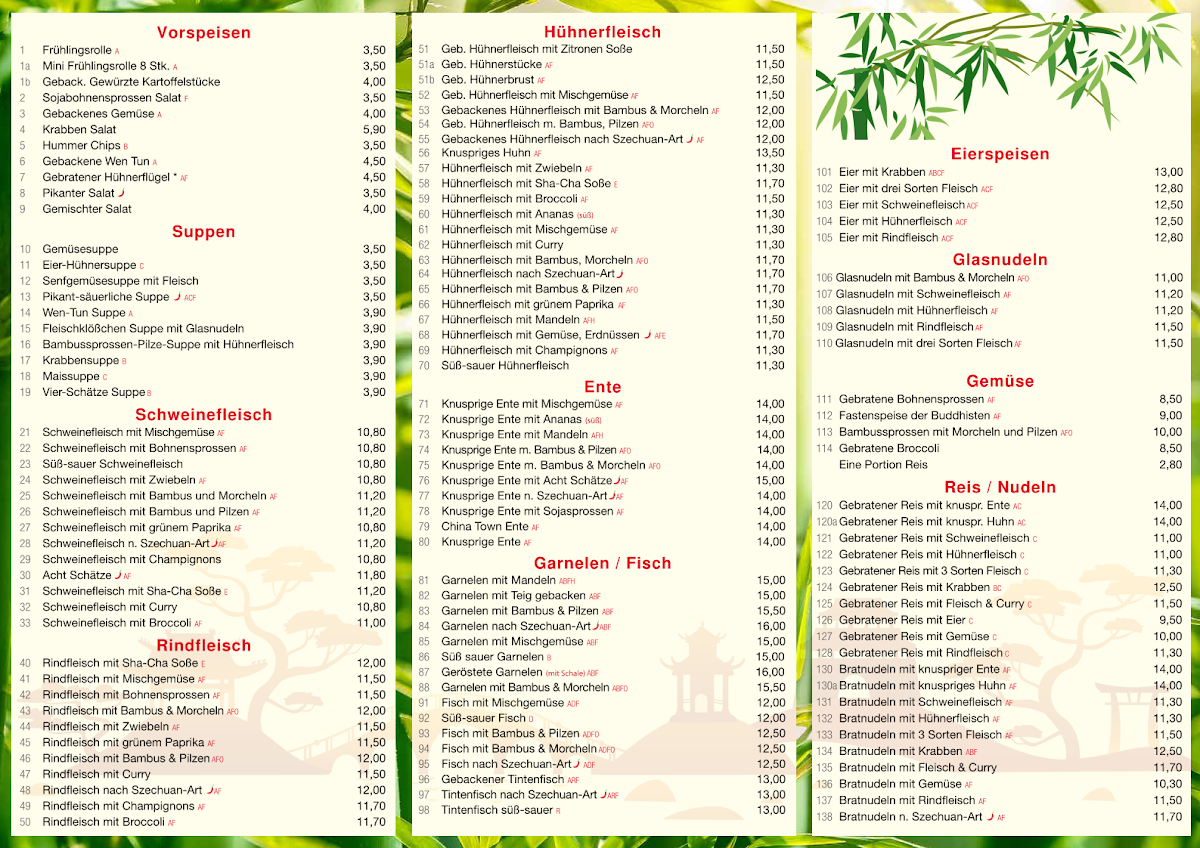 Menu China-Restaurant Chinatown-2