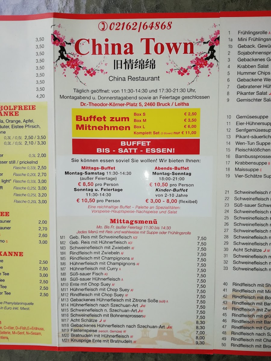 Menu China-Restaurant Chinatown-4