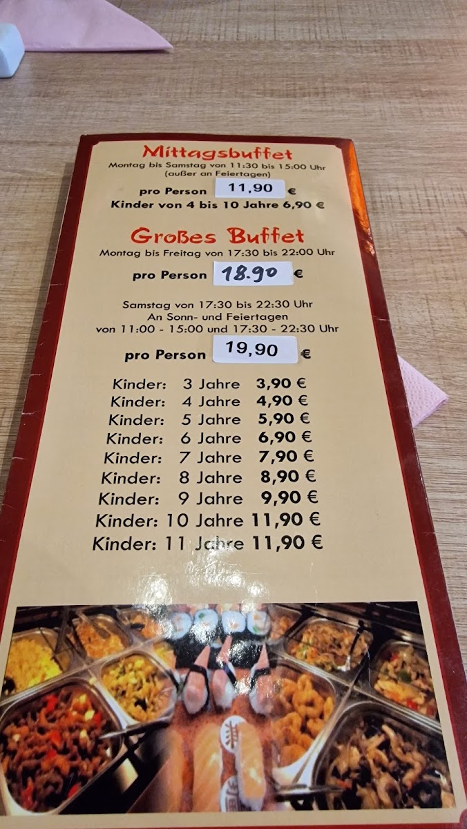 Menu China Restaurant Kaisergarten-7