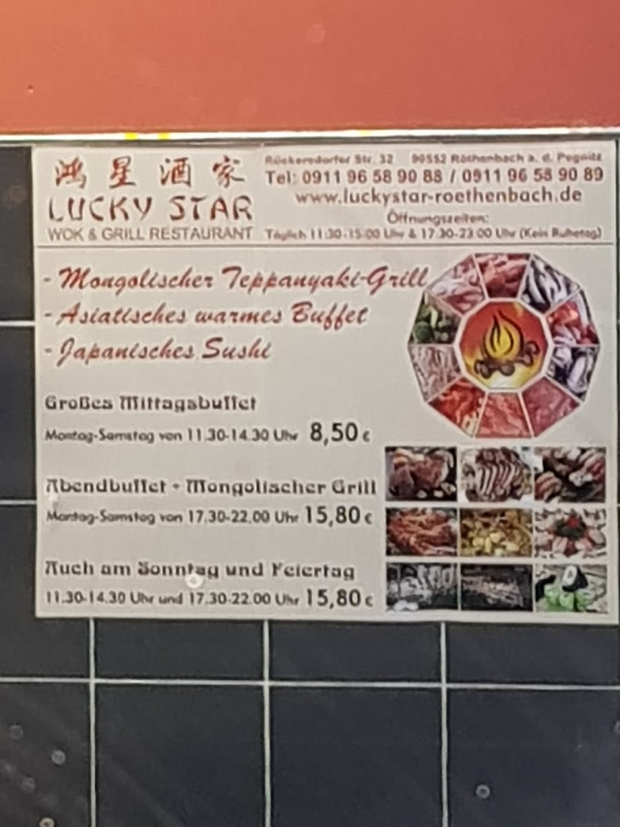 Menu China Restaurant Lucky Star-10
