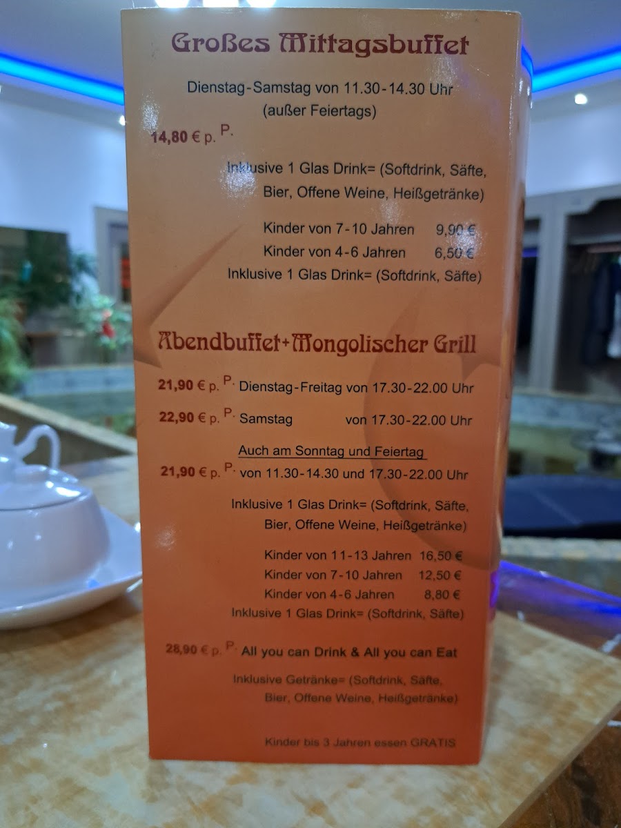 Menu China Restaurant Lucky Star-9