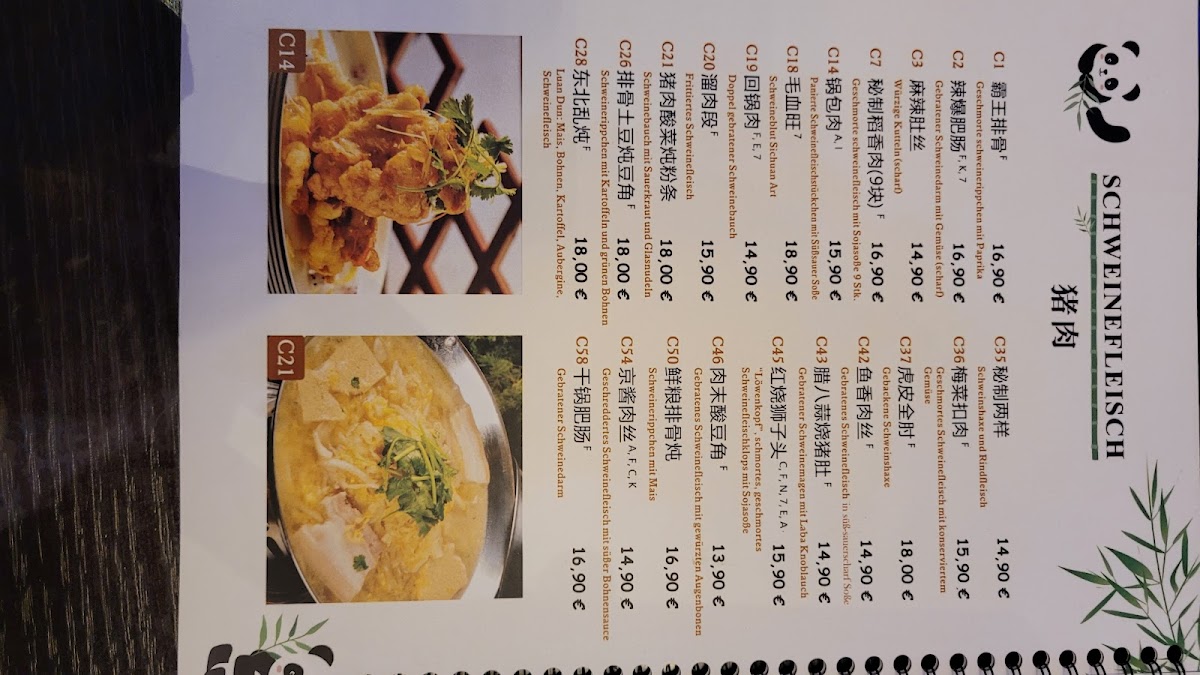 Menu China Restaurant Panda-5