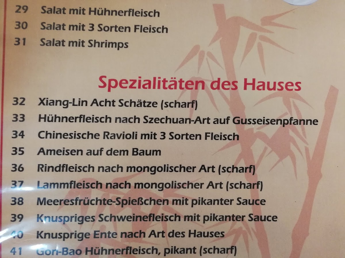 Menu China-Restaurant Paradies-1