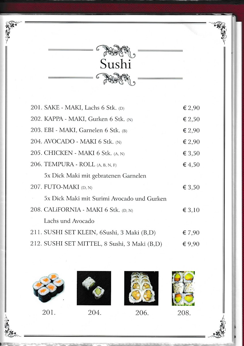 Menu China-Restaurant Shanghai-10