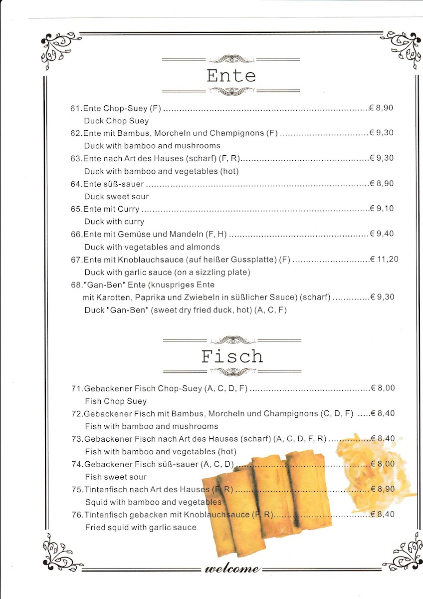 Menu China-Restaurant Shanghai-5