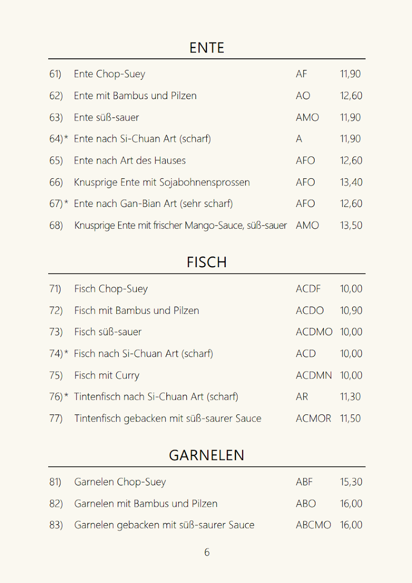 Menu China-Restaurant Stiegl Insel-1