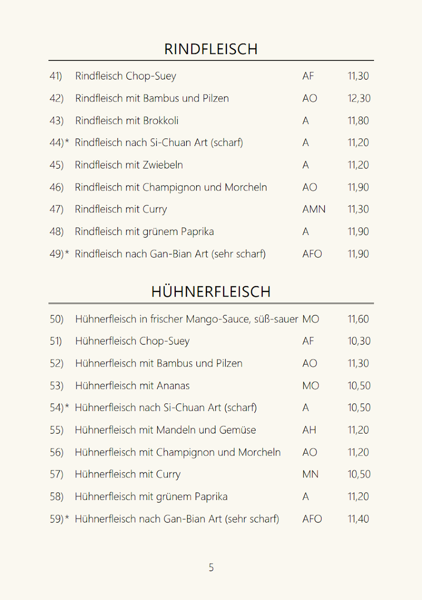 Menu China-Restaurant Stiegl Insel-2