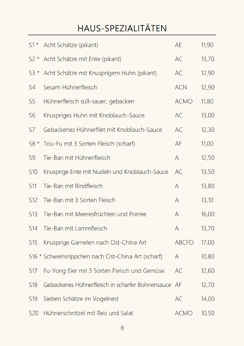 Menu China-Restaurant Stiegl Insel-3