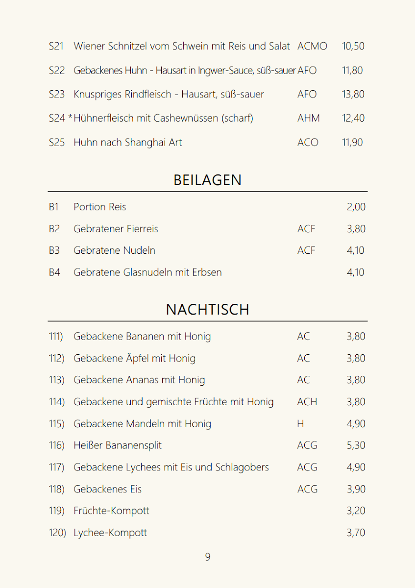 Menu China-Restaurant Stiegl Insel-7
