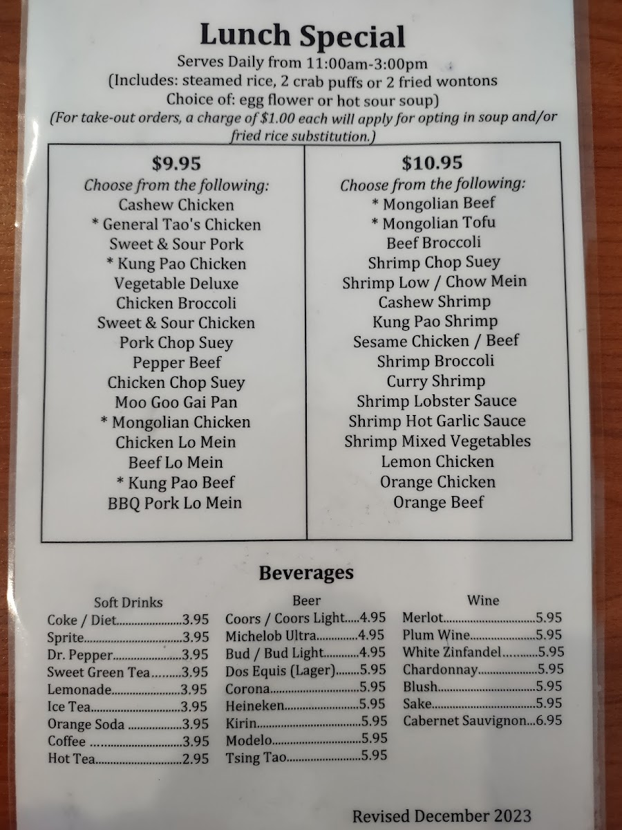 Menu China Szechwan-3