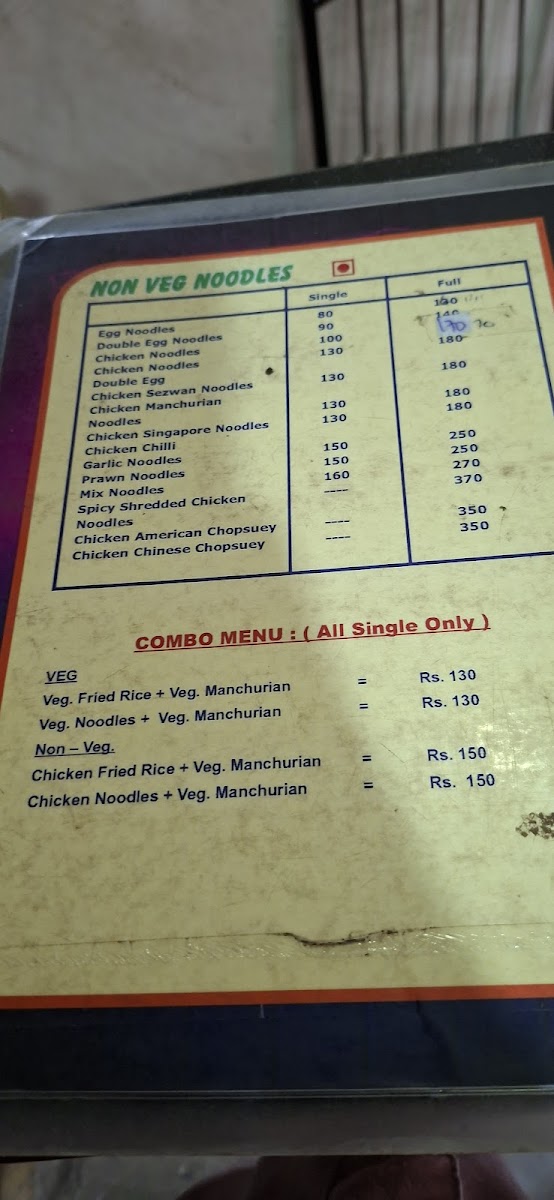 Menu China Town Chinese Restaurant-2