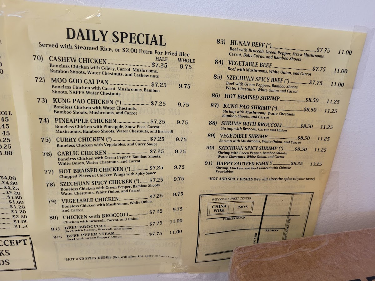 Menu China Wok Restaurant-2