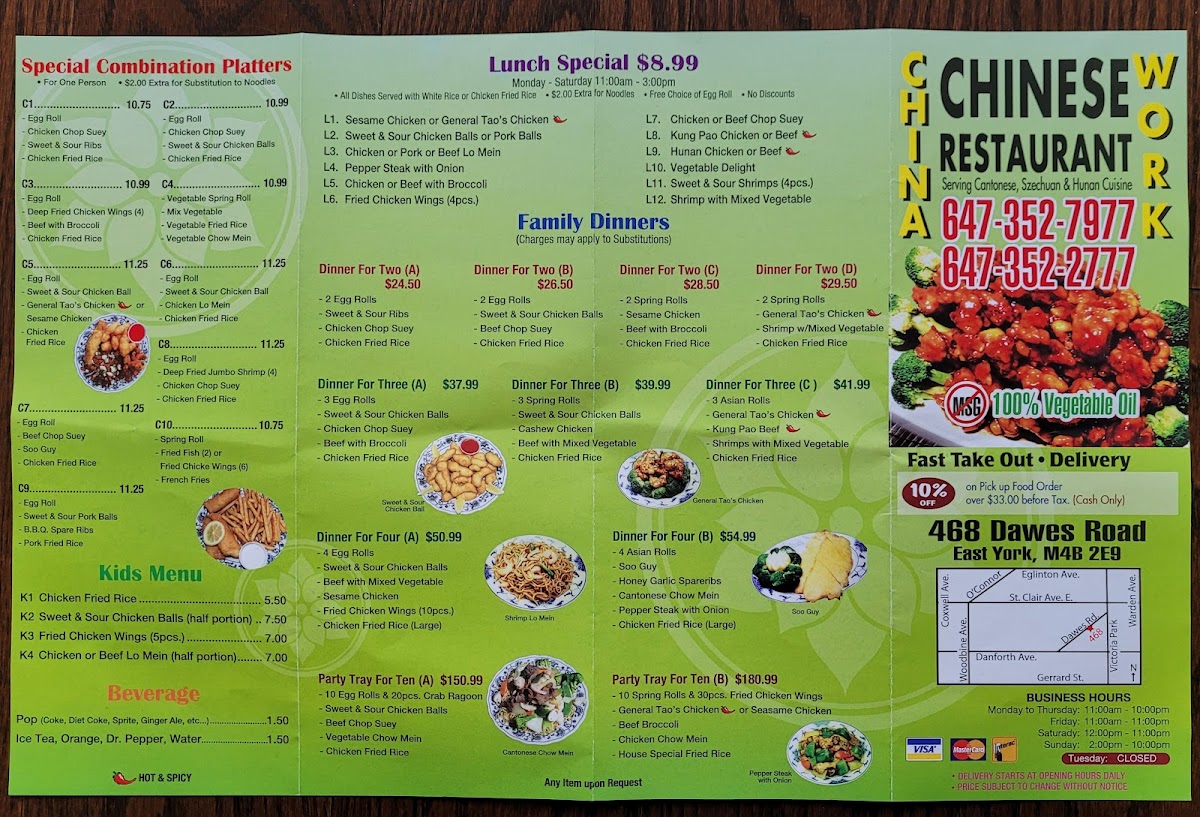 Menu China Work Restaurant-2