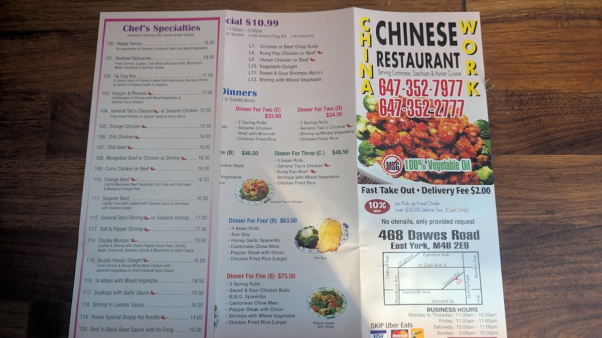 Menu China Work Restaurant-3