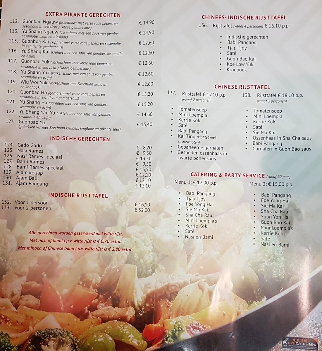 Menu Chinees Oriëntaals Rest. 'de Wok'-5