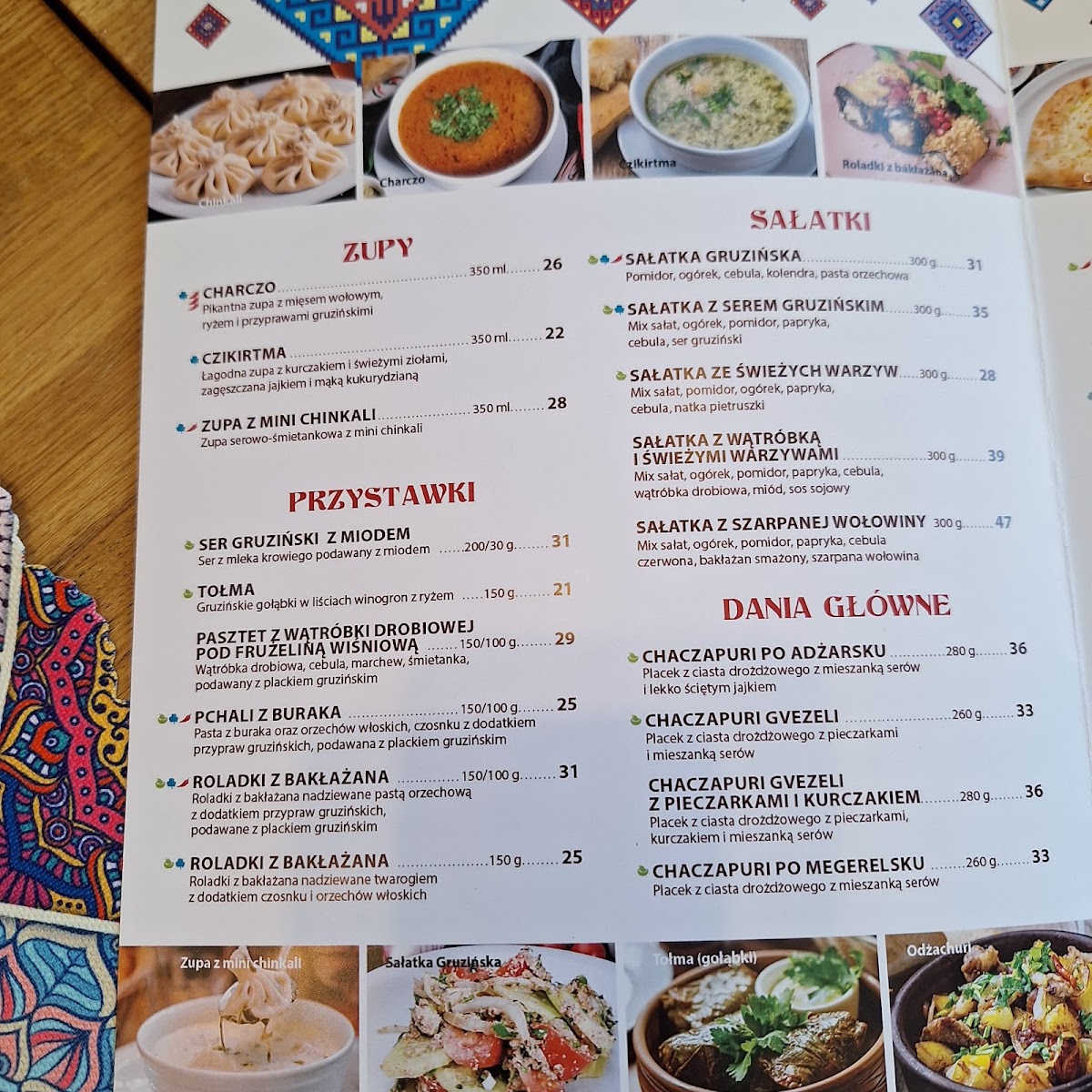 Menu Chinkalnia Restauracja Gruzińska-2