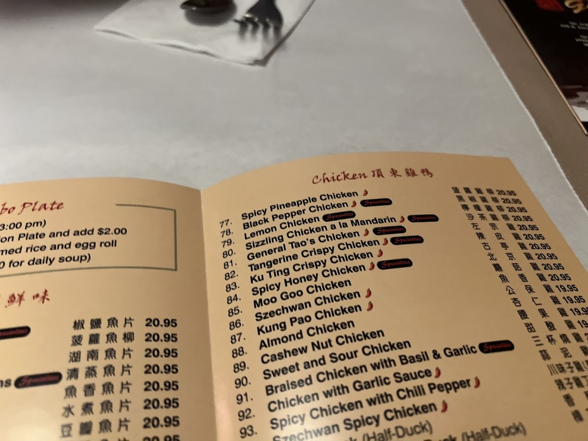 Menu Chin's Gourmet-5