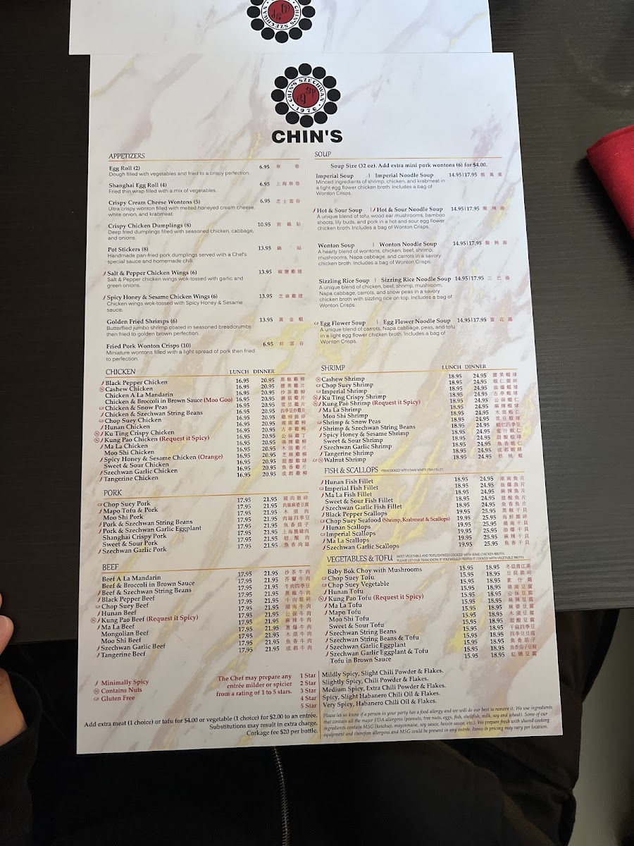 Menu Chin's Szechwan - La Jolla-2