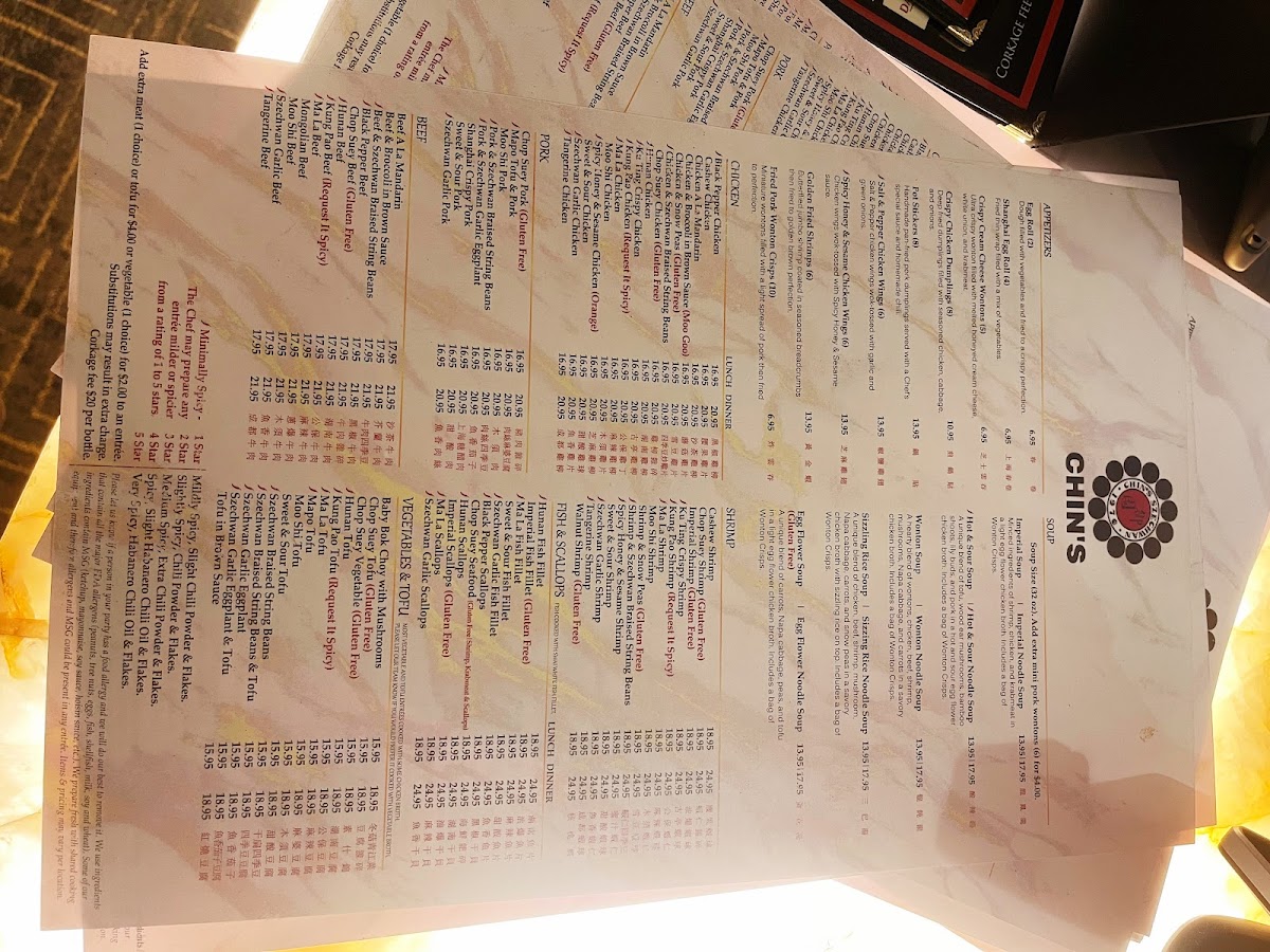 Menu Chin's Szechwan - La Jolla-6