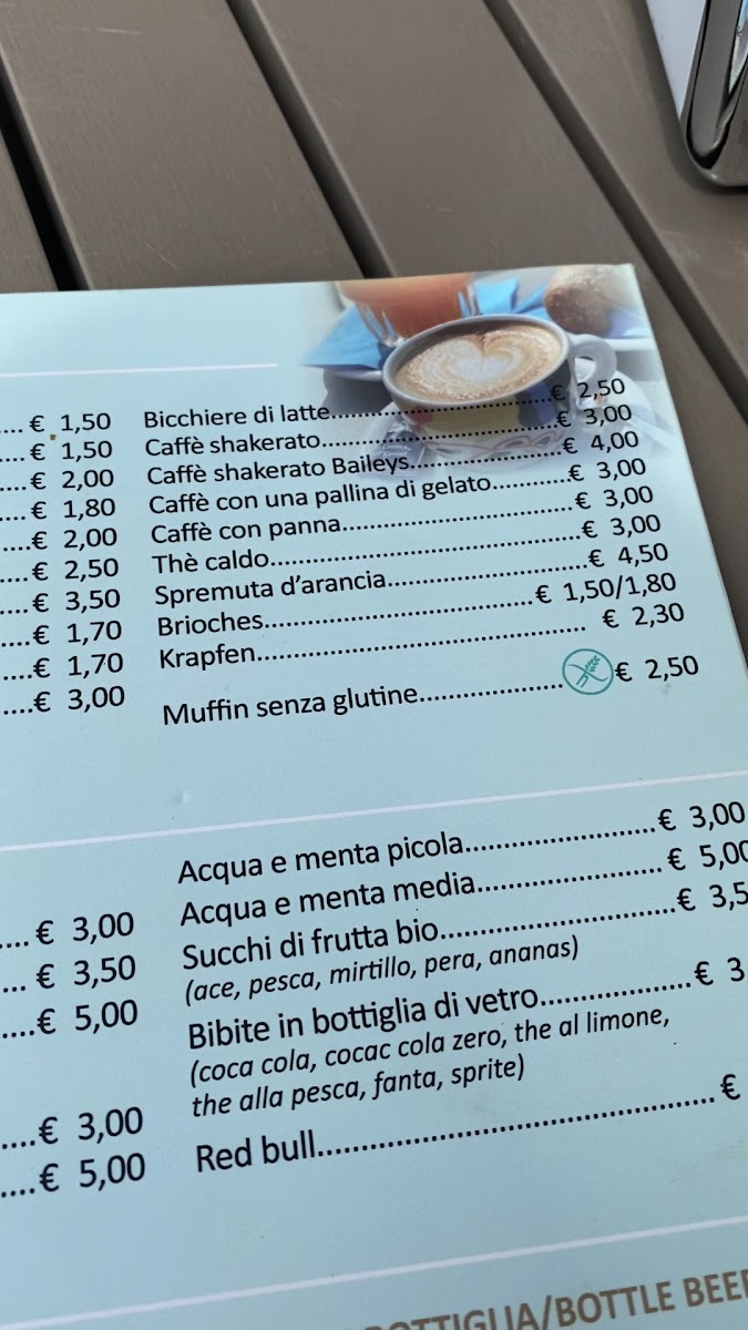 Menu Chiosco Sagittario Bibione-6